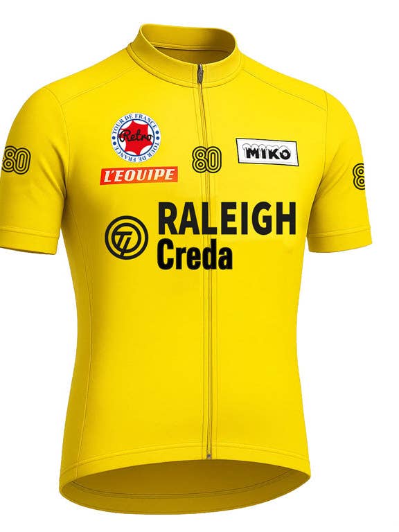 MAGLIA GIALLA '80' - JOOP ZOETEMELK - Gruppo Sportivo per la vendita all'ingrosso da parte di REDTED