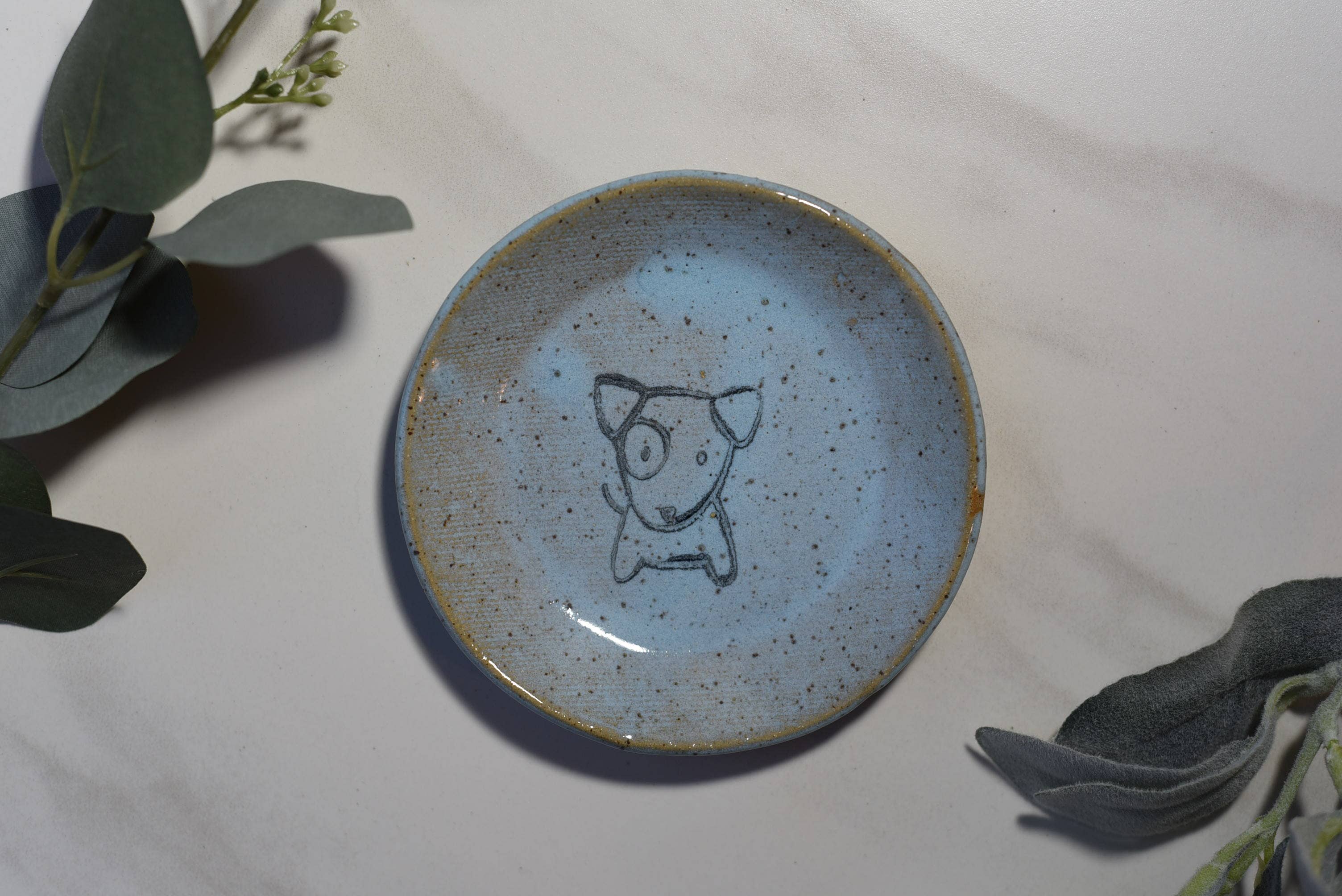 Mud & Maker – wholesale Smyckesfat – Mini tallrik - valp