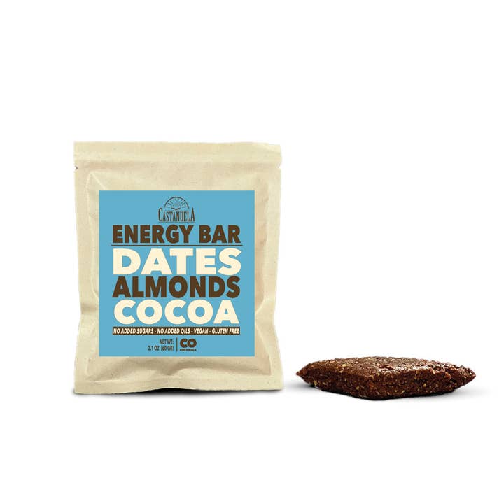 Kakao Nutty Dates Bar x 2,1 oz for engroshandel hos Castañuela