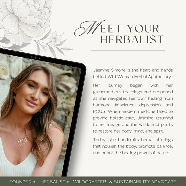 Wild Woman Herbal Apothecary - Wholesale Oral Supplement/Vitamin - Fertility Flow Tincture | Women's Herbal Hormone Balance12