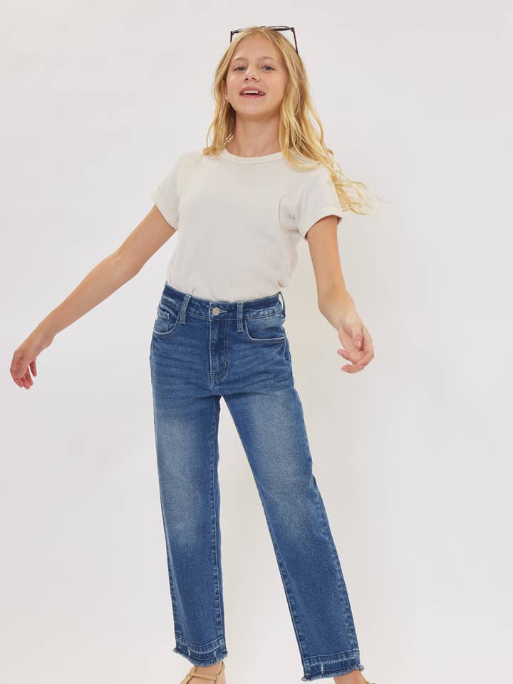 UNGDOMS RAKKE JEANS-YCST50003M for engroshandel hos Kan Can USA