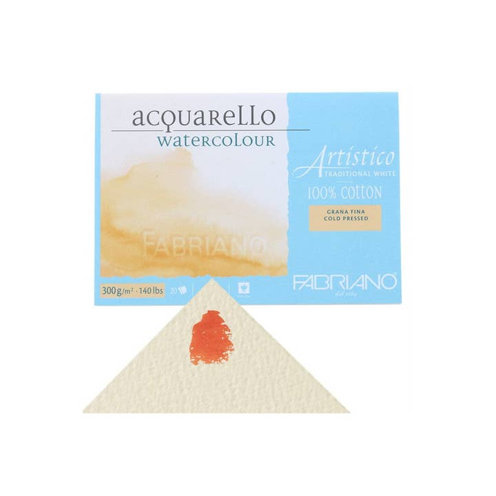 Chartpak, Inc. - Wholesale Sketchbook/Sketchpad - Fabriano Artistico Traditional White Watercolor Block
