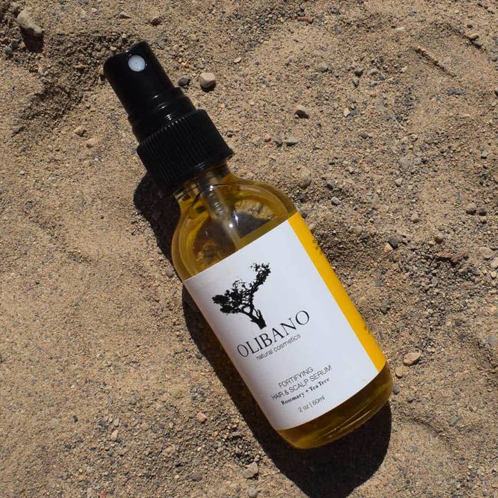 Fortifying Hair Serum | Rosemary + Ylang-Ylang for wholesale by Olibano Naturals