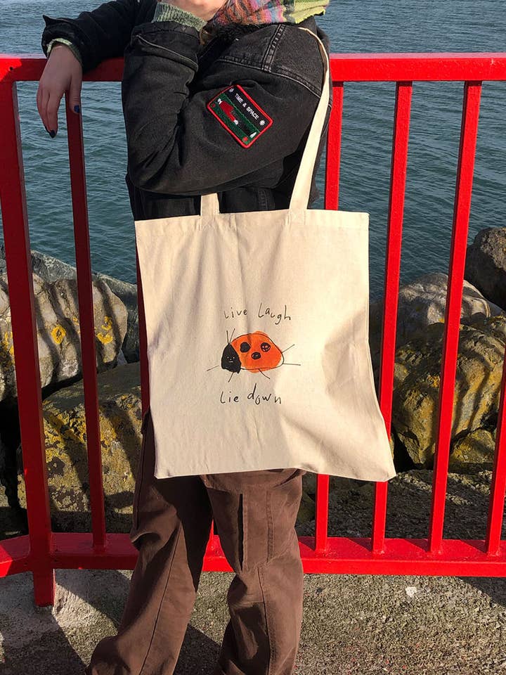 Lazybug Totebag for wholesale by Bronagh Lee