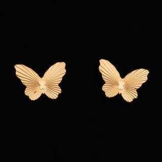 Beulah May Butterfly Oorbellen voor wholesale door Steward & James
