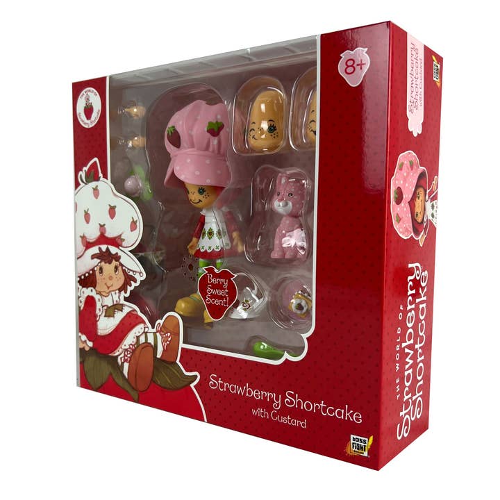 Boss Fight Studio Llc - Wholesale Figurine Toy - Kids - Strawberry Shortcake Action Figure: Strawberry Shortcake