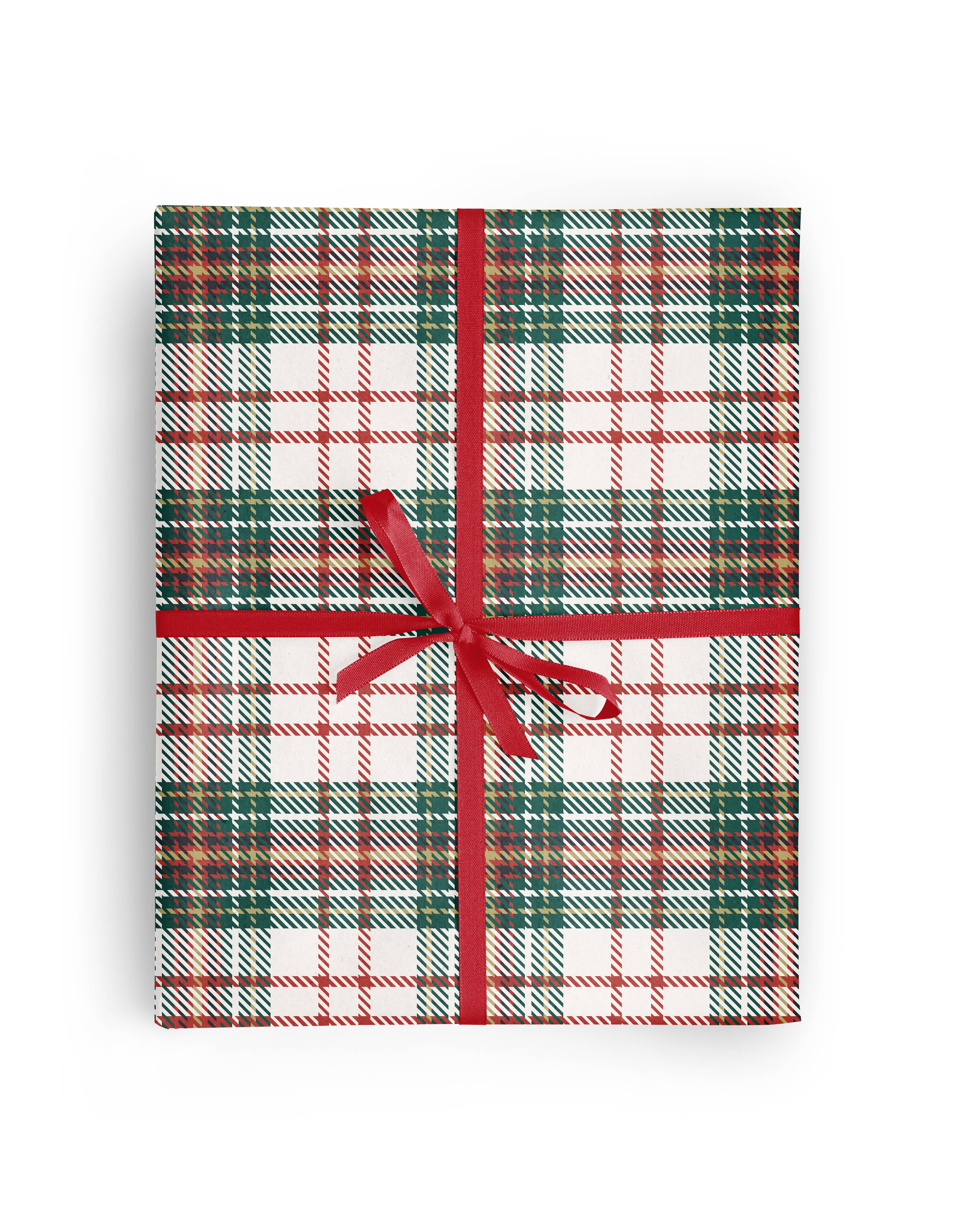 Vivie and Ash - Wholesale Wrapping Paper Roll - Classic Christmas Tartan Wrapping Paper Roll1