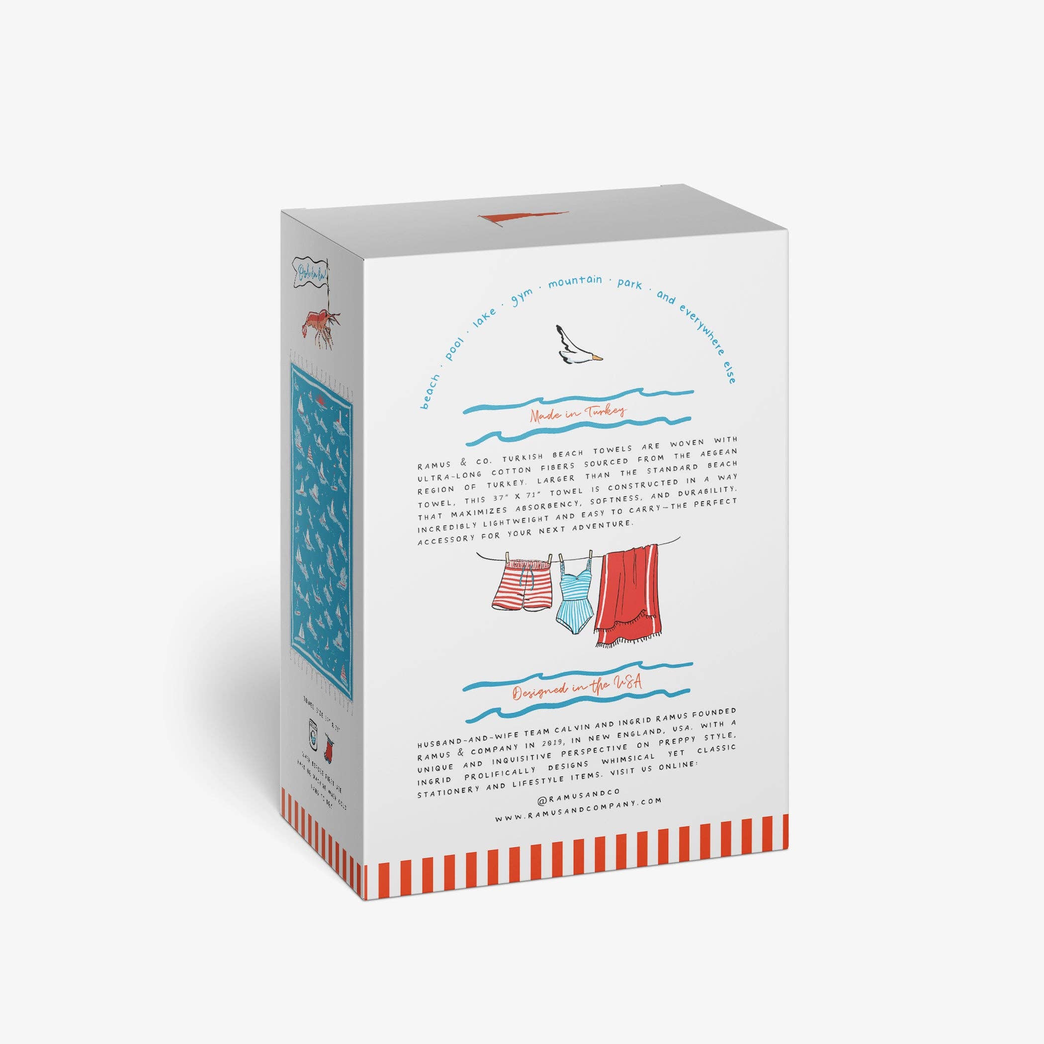 Ramus & Co. - Wholesale Strandlaken - Regatta Turks strandlaken3