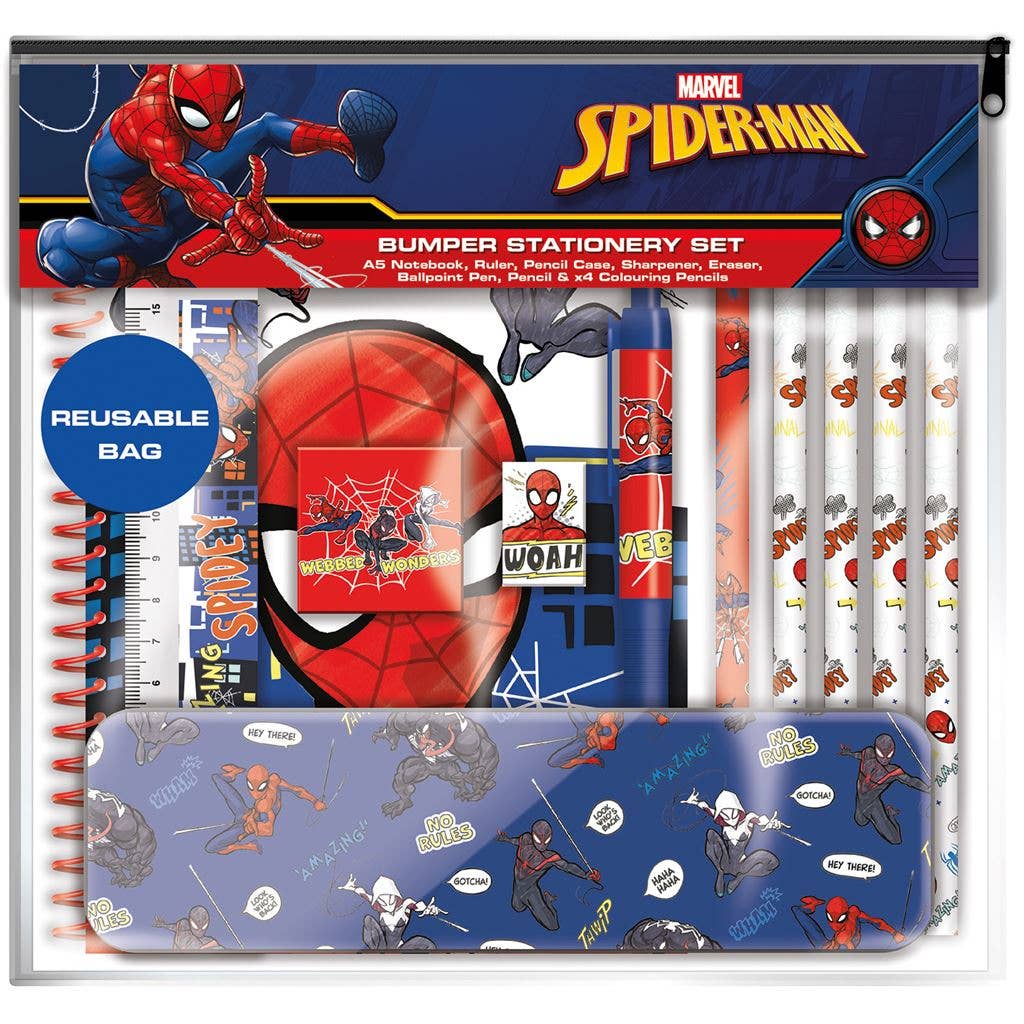 Pyramid International - Venta al por mayor Conjunto de papelería y tarjetas - Set de papelería Spiderman con estuche protector0