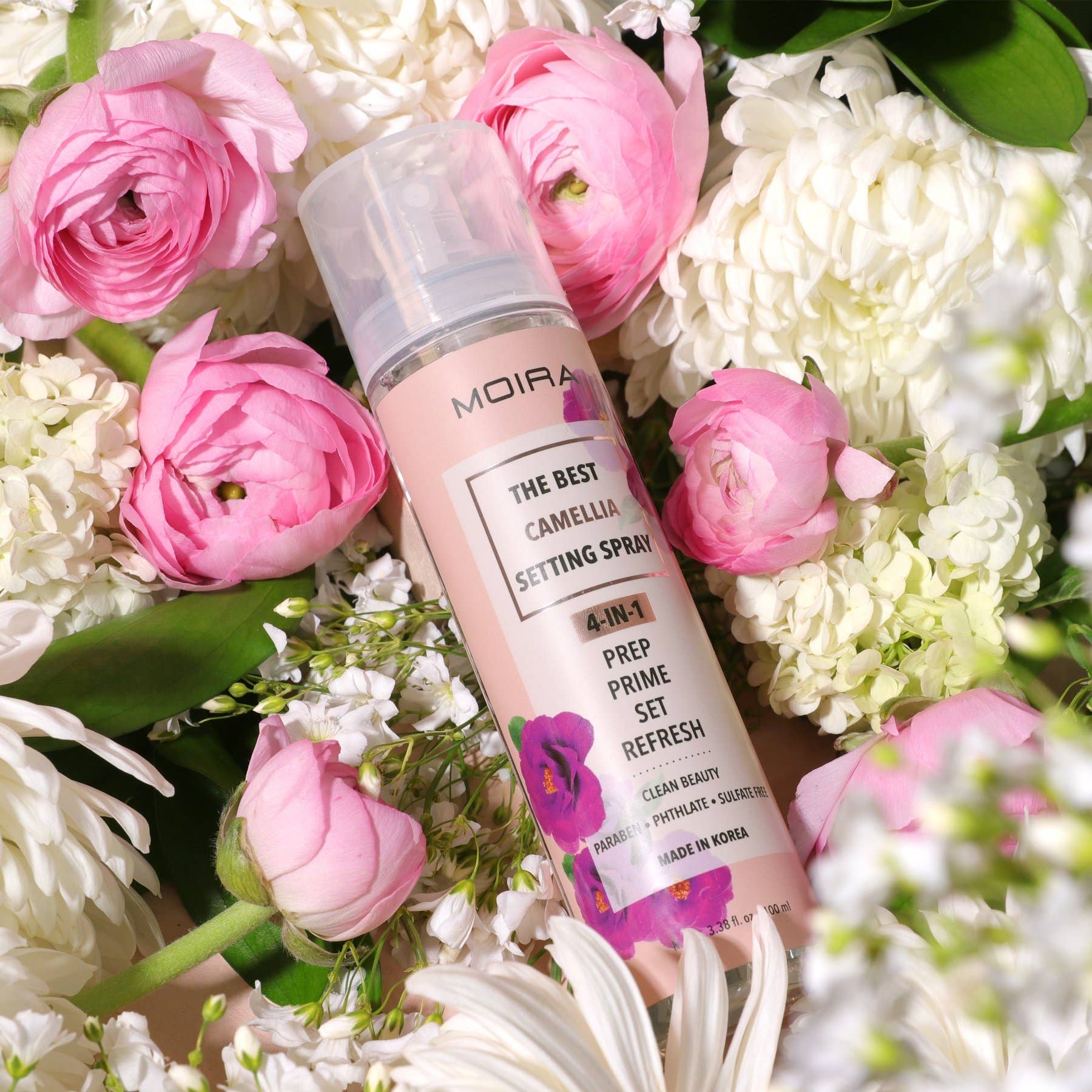 Moira Cosmetics - Wholesale Makeup Setting Spray/Powder - The Best Setting Spray - 005 Camelia3