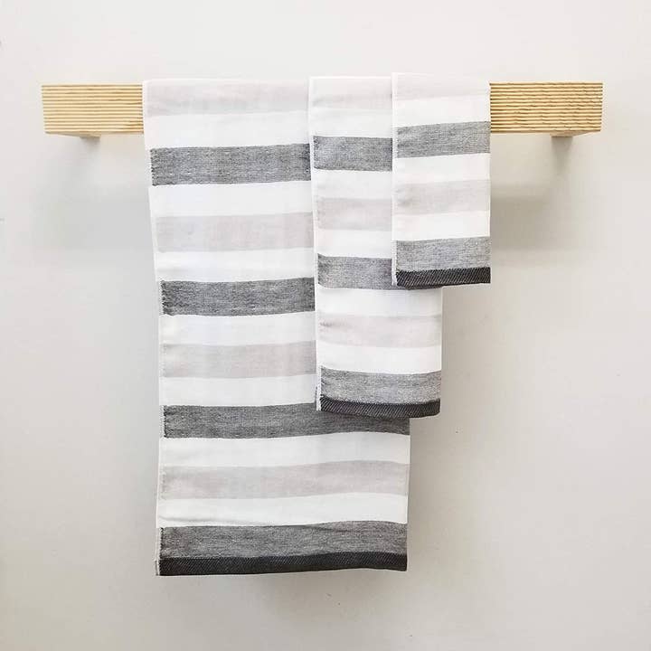 IPPINKA Made in Japan - Wholesale Bath Towel - Senshu Towels - Stripes (3sizes/3colors) soft and absorbent12
