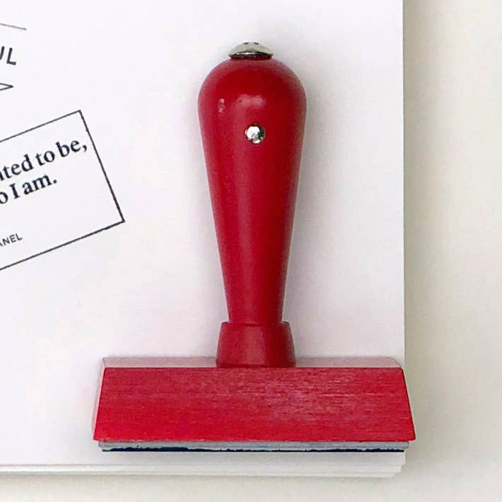 Wms&Co. - Wholesale Rubber/Decorative Stamp - Custom Quote Hand Stamp - Classic Rectangle0