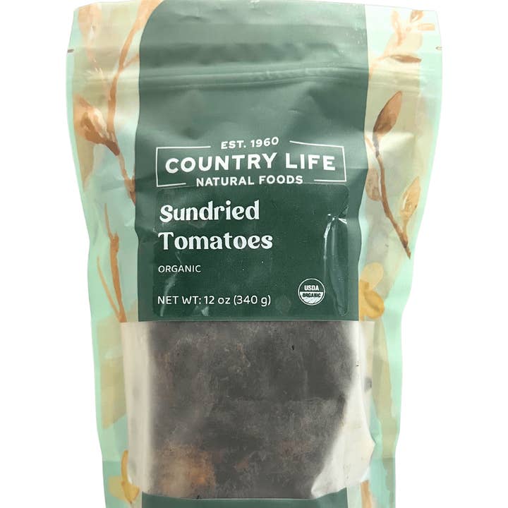 Tomato, Organic, Sundried, Halves for wholesale by Country Life Natural Foods