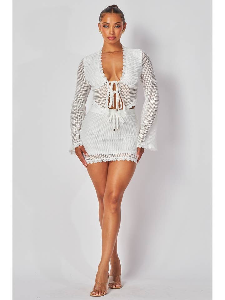 SOLID 2 PIECE SET for wholesale by FashionShowcase