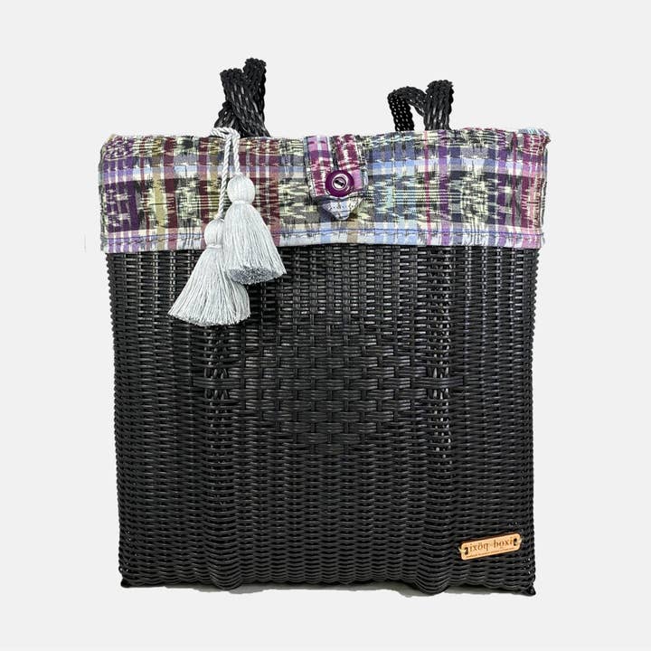 Ixoq Recycled Plastic Cesta Tote Large ~ Single Color for wholesale by ixöq