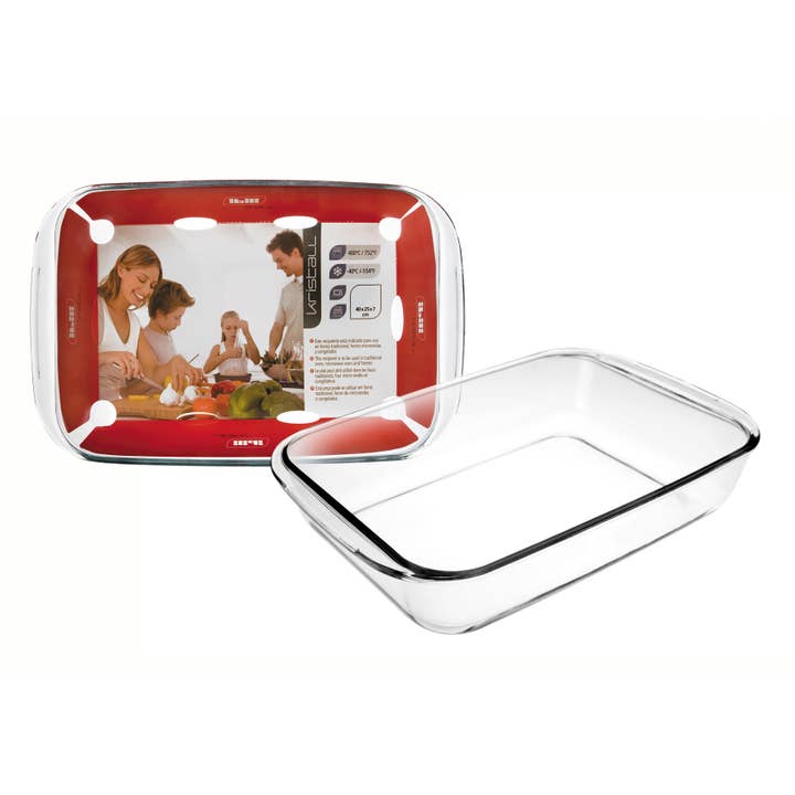 IBILI - Kristall rectangular baking dish for wholesale by Ibili