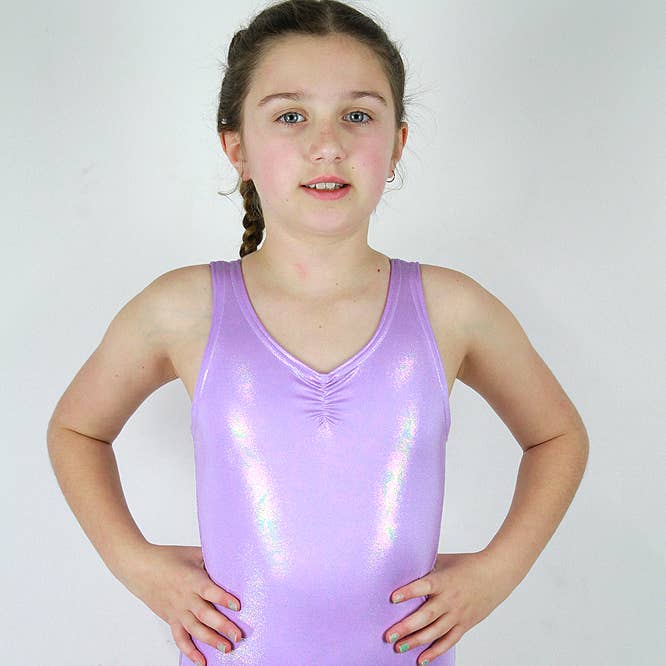 Maillots para niñas de una pieza, S/Less Lilac Sparkle para venta al por mayor de Rarr Designs