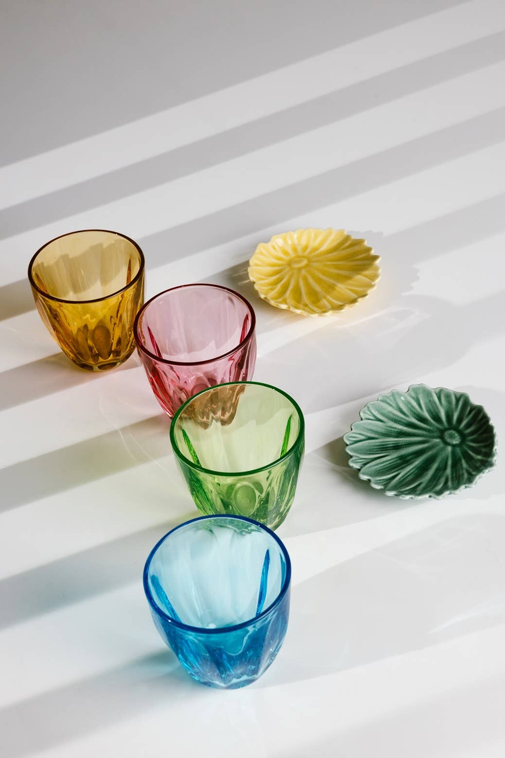 La Rochère NL - Wholesale Cocktail/Liquor Glass - Tumbler 25 Cl Color Assorted Boudoir - Set Of 42