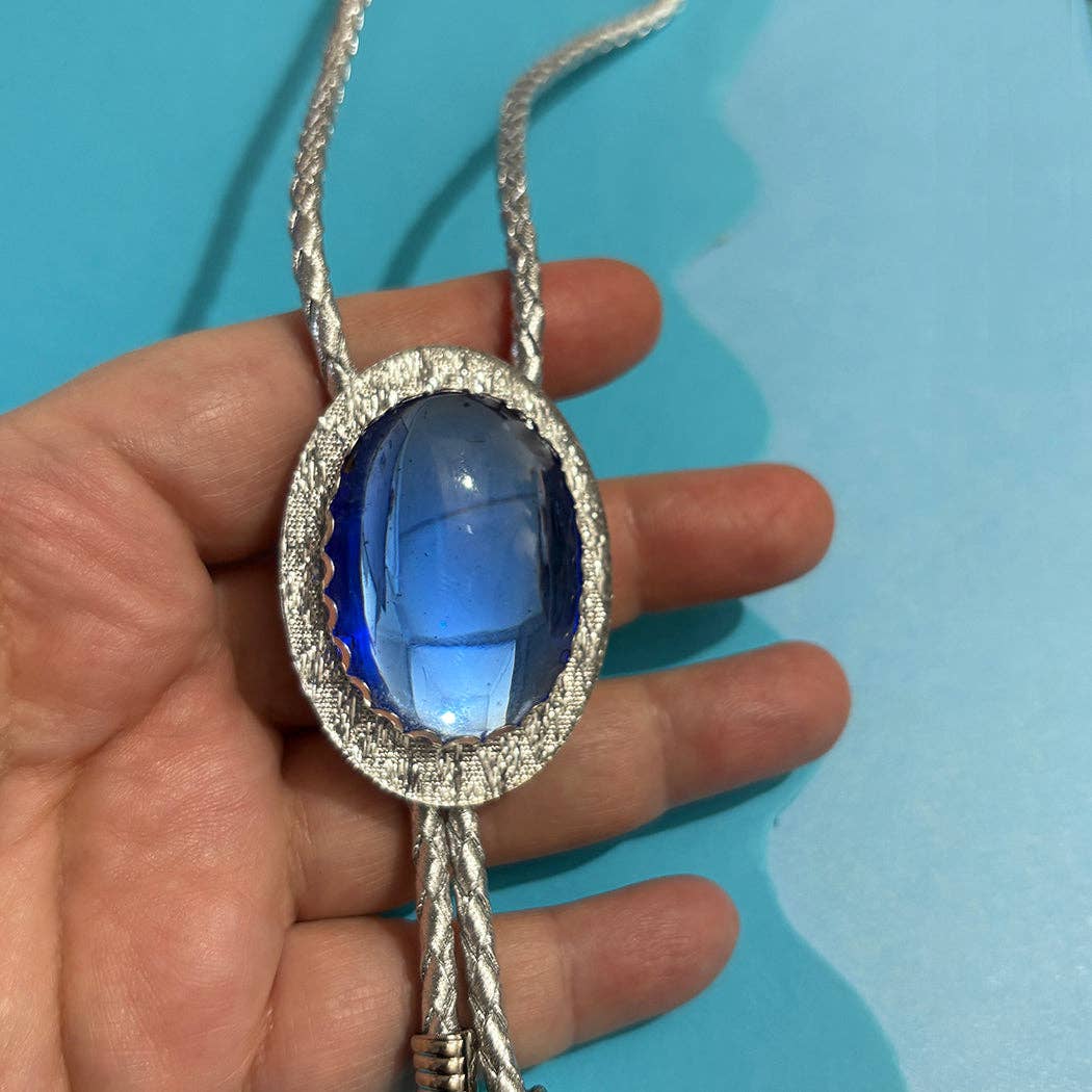 Audacious Studio - Wholesale Pendant/Charm Necklace - Gazing Crystal Bolo Tie1