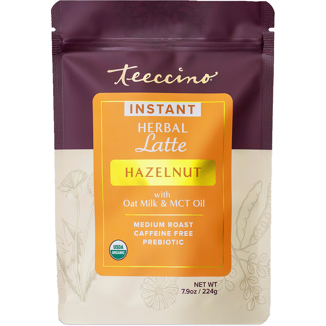 Teeccino - Wholesale Health/detox tea - Instant Hazelnut Herbal Latte0