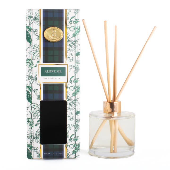 Alpine Fir Reed Diffuser for wholesale by 8 Oak Lane