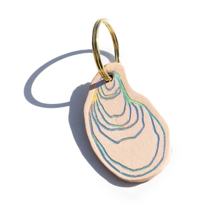 Oyster Keychain for wholesale by Glad & Young Studio