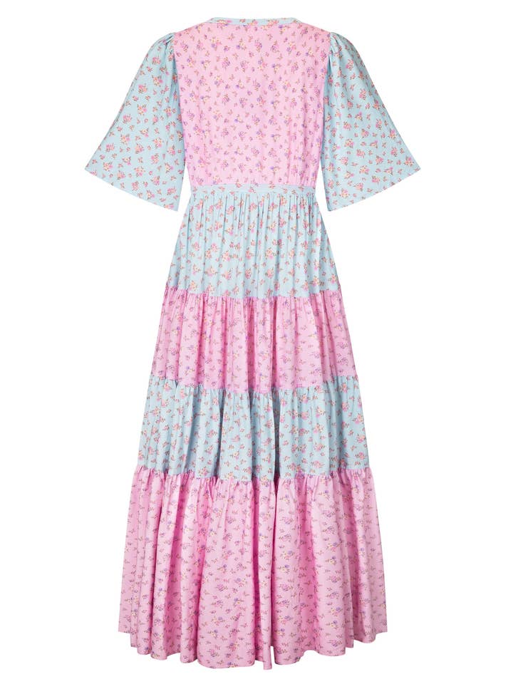 Coven and Co - Wholesale Dress – Women's - Picnic Gown ~ Cottage Periwinkle2