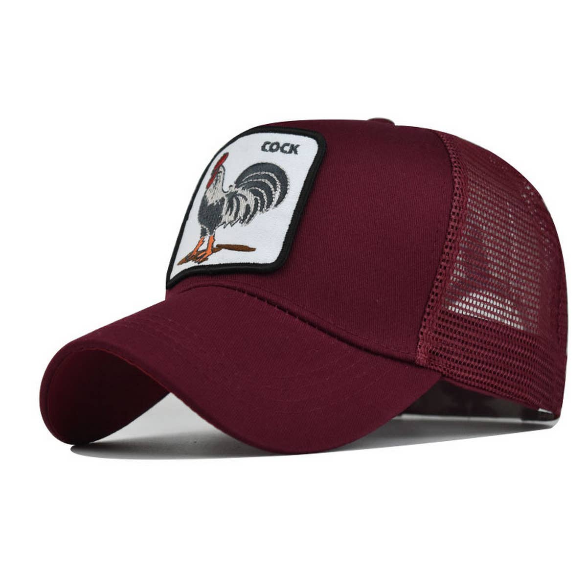 ACCITY - Wholesale Trucker Hat - Unisex - NEW ANIMAL EMBROIDERED BREATHABLE MESH TRUCKER HAT_CWAH13572