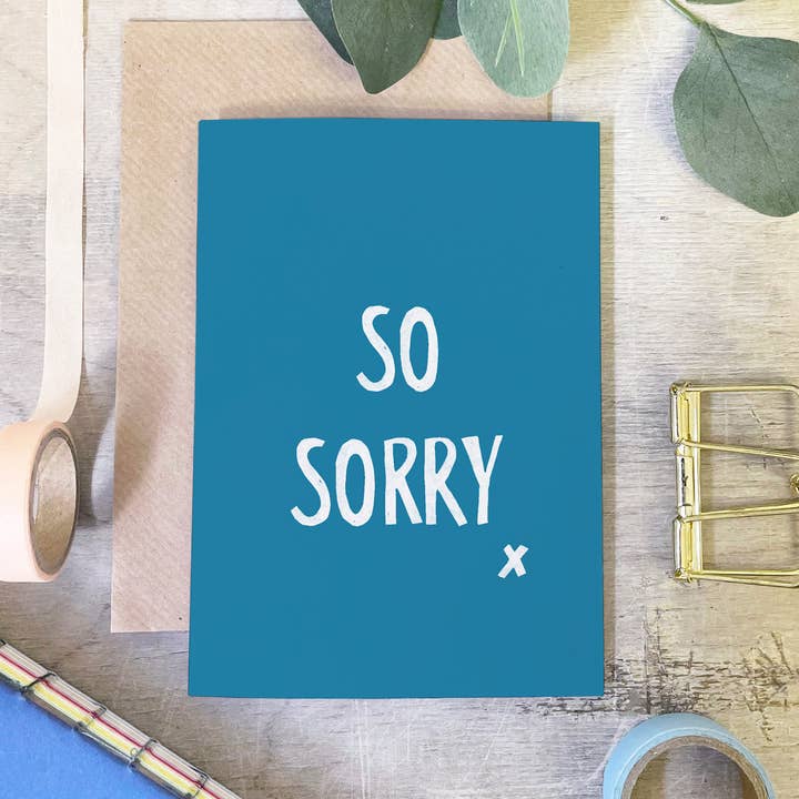 Biglietto di simpatia così spiacente per la vendita all'ingrosso da parte di martha and hepsie ltd