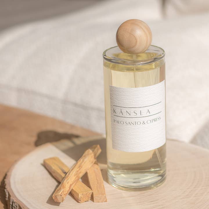 Palo Santo & Cypress Room Spray for wholesale by kansla