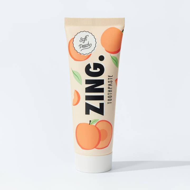 Soft Peach Whitening Toothpaste for wholesale by ZING Toothpaste