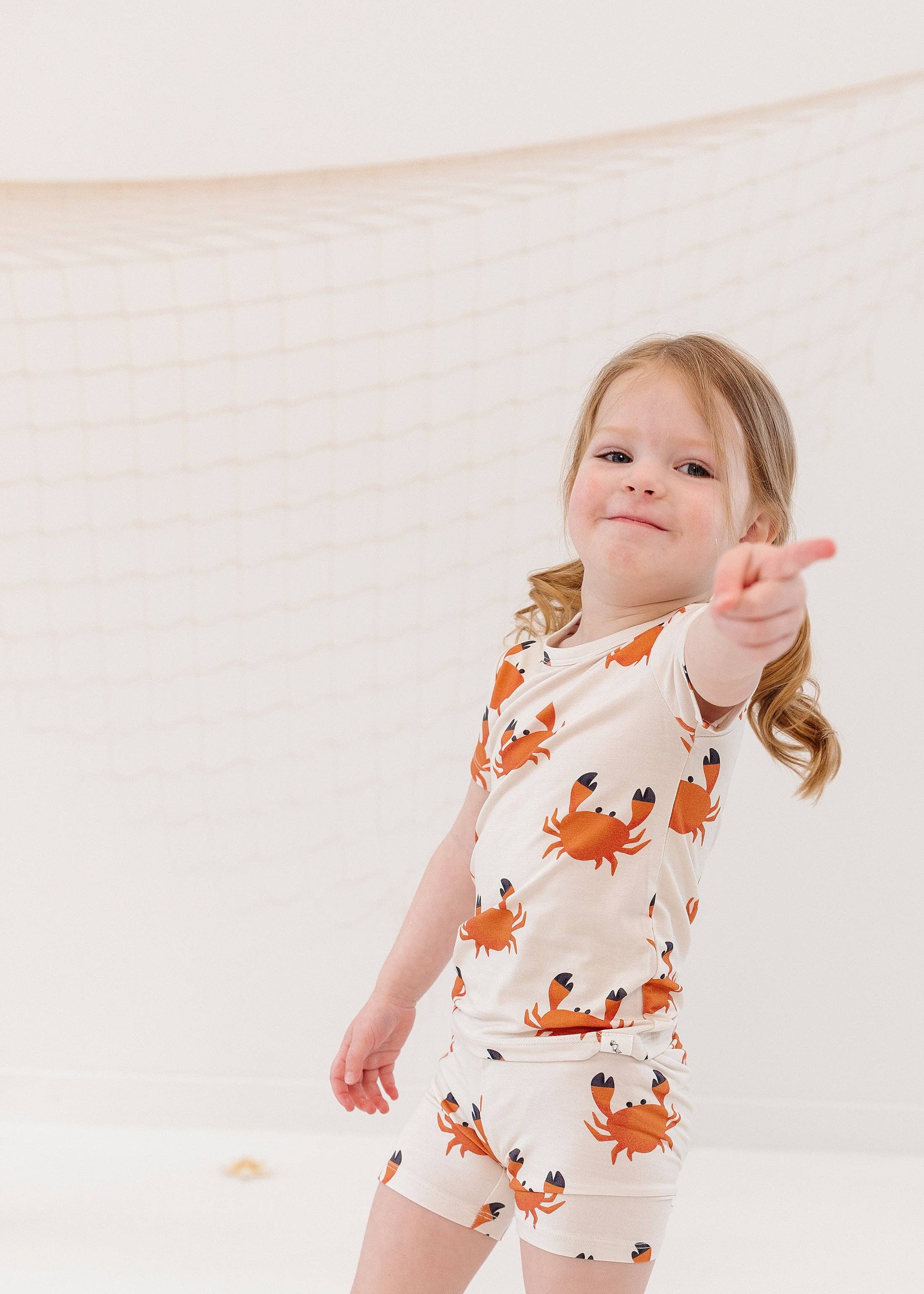 Loocsy LLC - Wholesale Sleepwear Set - Kids - Mr. Crab Pajama Set5