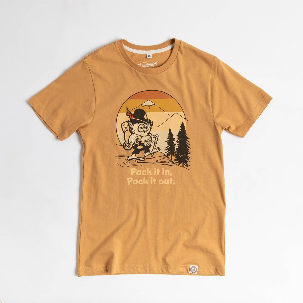 The Landmark Project - Wholesale Screen Printed T-Shirt - Unisex - Pack It In, Pack It Out Unisex Short Sleeve Tee0