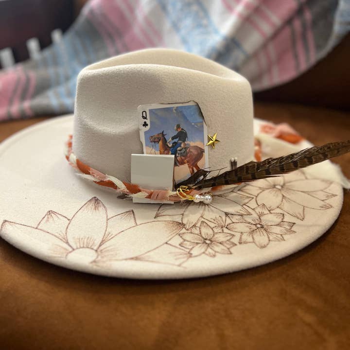 Krew Designs - Wholesale Fedora - Women's - Cards for Sunflowers3