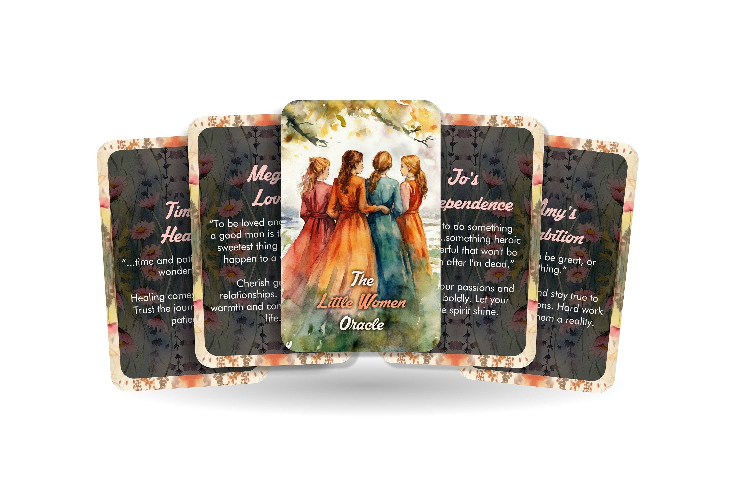 IBIZA TAROT - Wholesale Tarot Cards - Little Women Oracle Inspired by Louisa May Alcott0