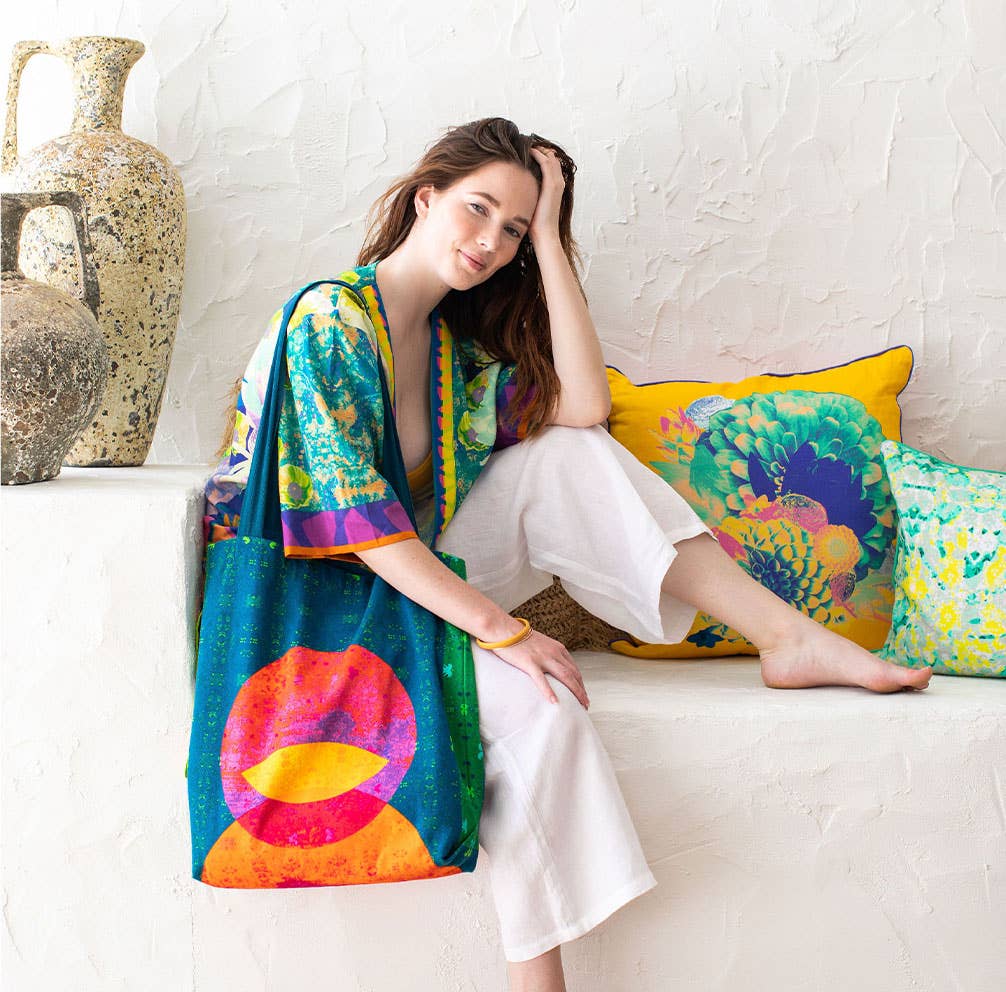 Salsa Verde Design - Wholesale Robe - Women's - Rani Robe2