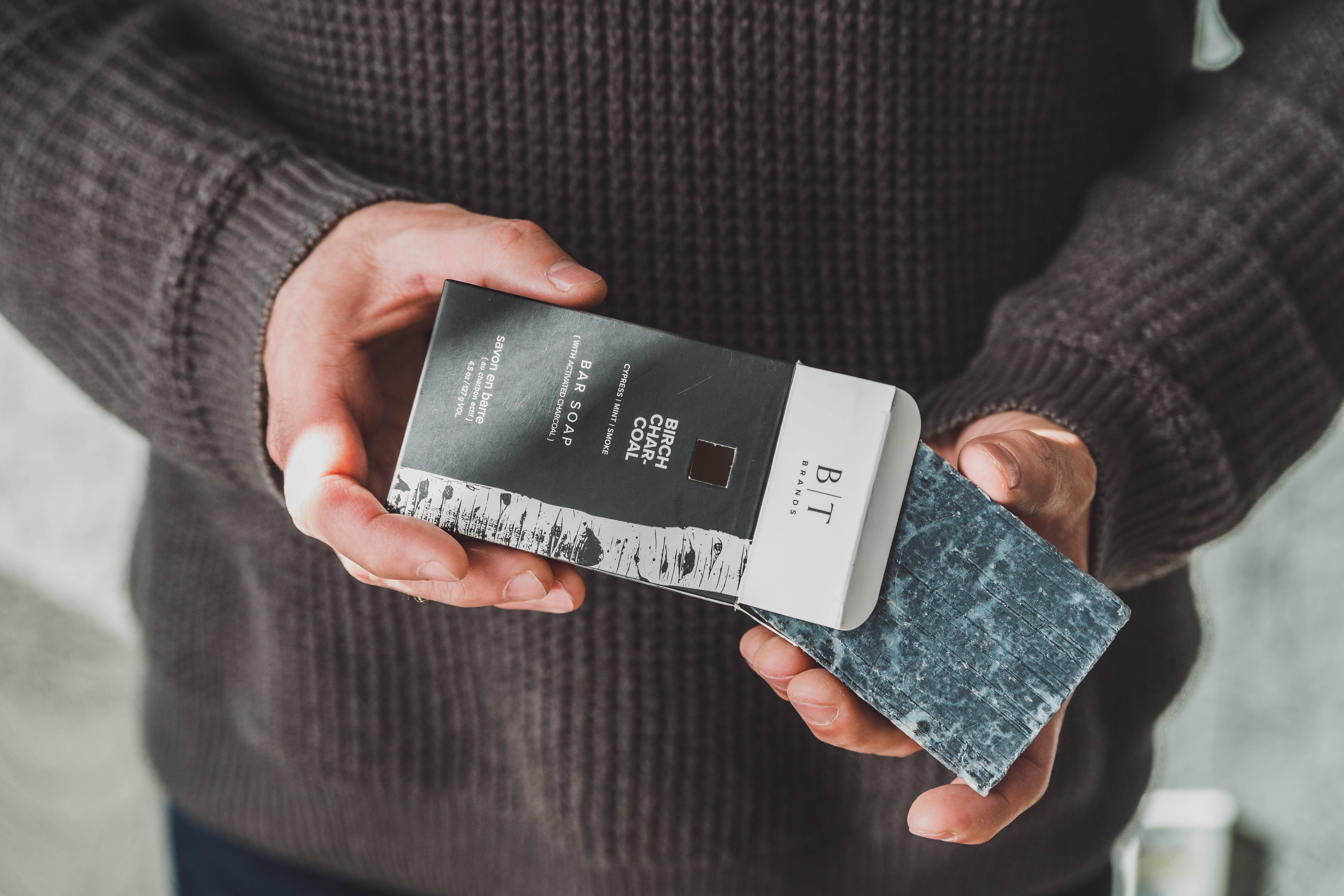 Broken Top Brands - Wholesale Bar Soap - Men's - Birch Charcoal Bar Soap5