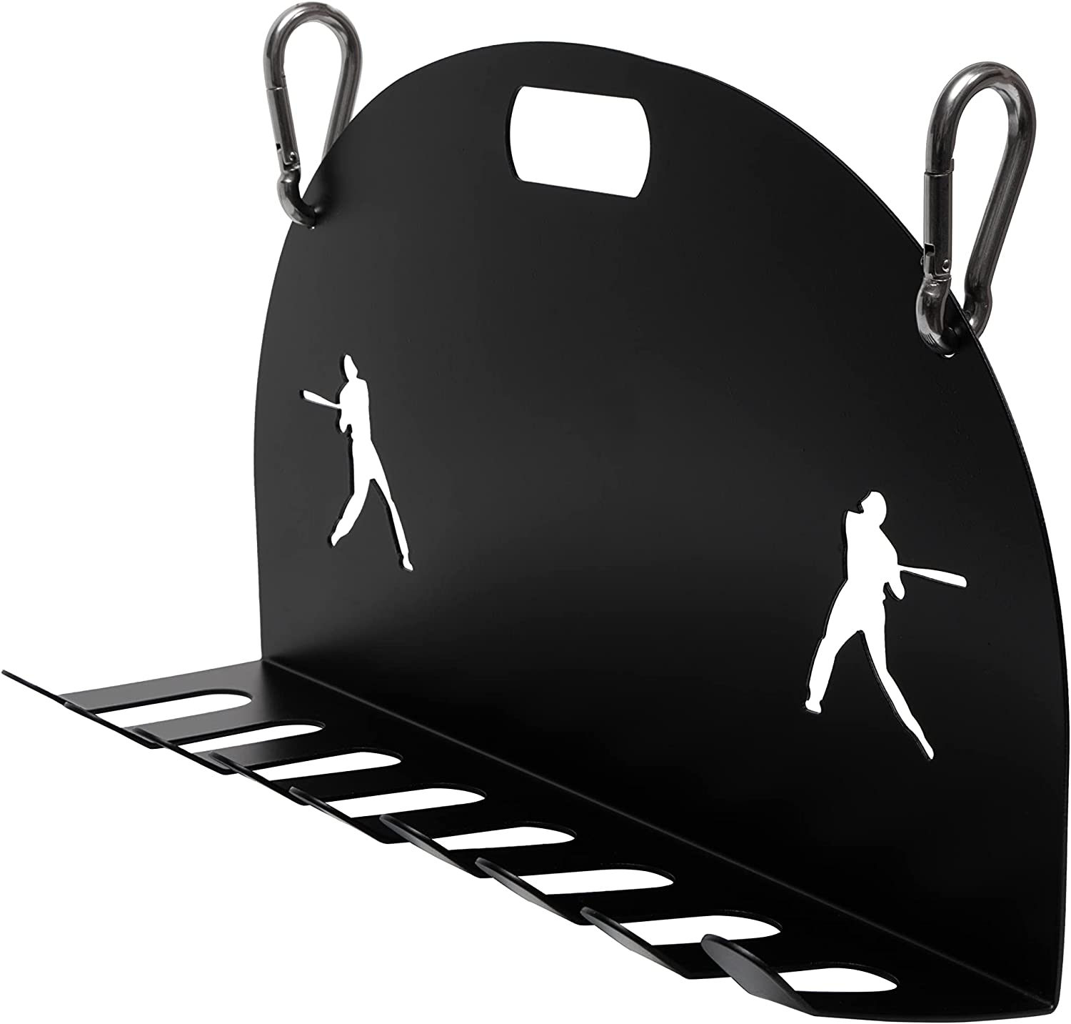 The Wine Savant /  Khen Glassware - Wholesale Music Accessory - Baseball Bat Metal Organizer - Softball Bat Hanger Rack2