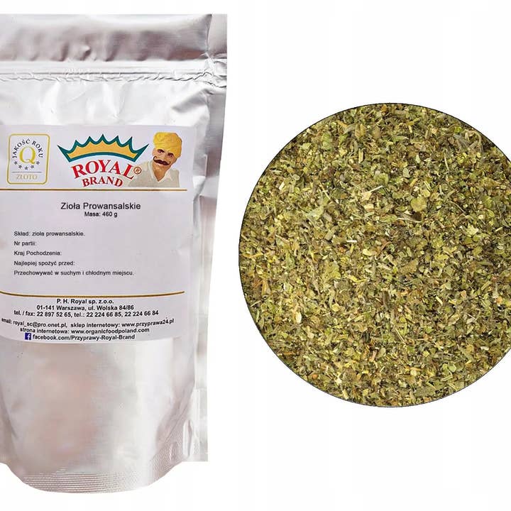 Royal Brand - Wholesale Herbs - ZIOŁA PROWANSALSKIE MIESZANKA przypraw 100g jakość aromatyczne naturalne0