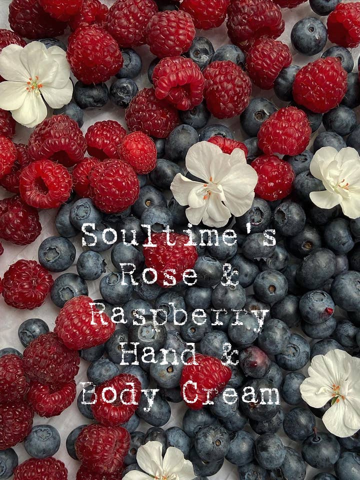 Hand- und Körpercreme Himbeer- und Rosengeranie für den Großhandel von Soultime Skin Care Ltd
