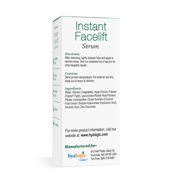 Hyalogic - Wholesale Facial Serum/Concentrate - Instant Facelift Serum3