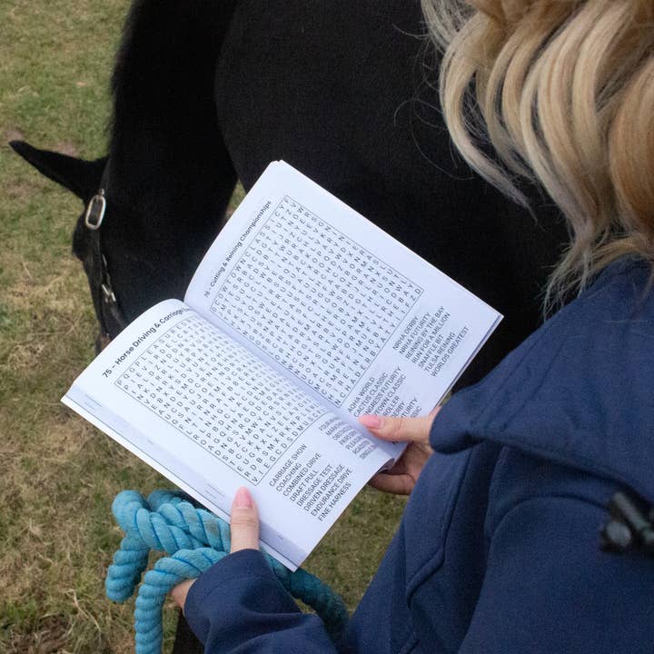 Stäbl Notes - Wholesale Coloring & Activity Book - Adult - Horse Word Search:100 Equestrian Word Searches2