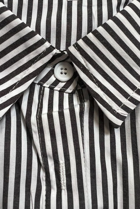 Miss Sparkling - Vente Chemise à col boutonné – femme - Chemise boutonnée rayée10