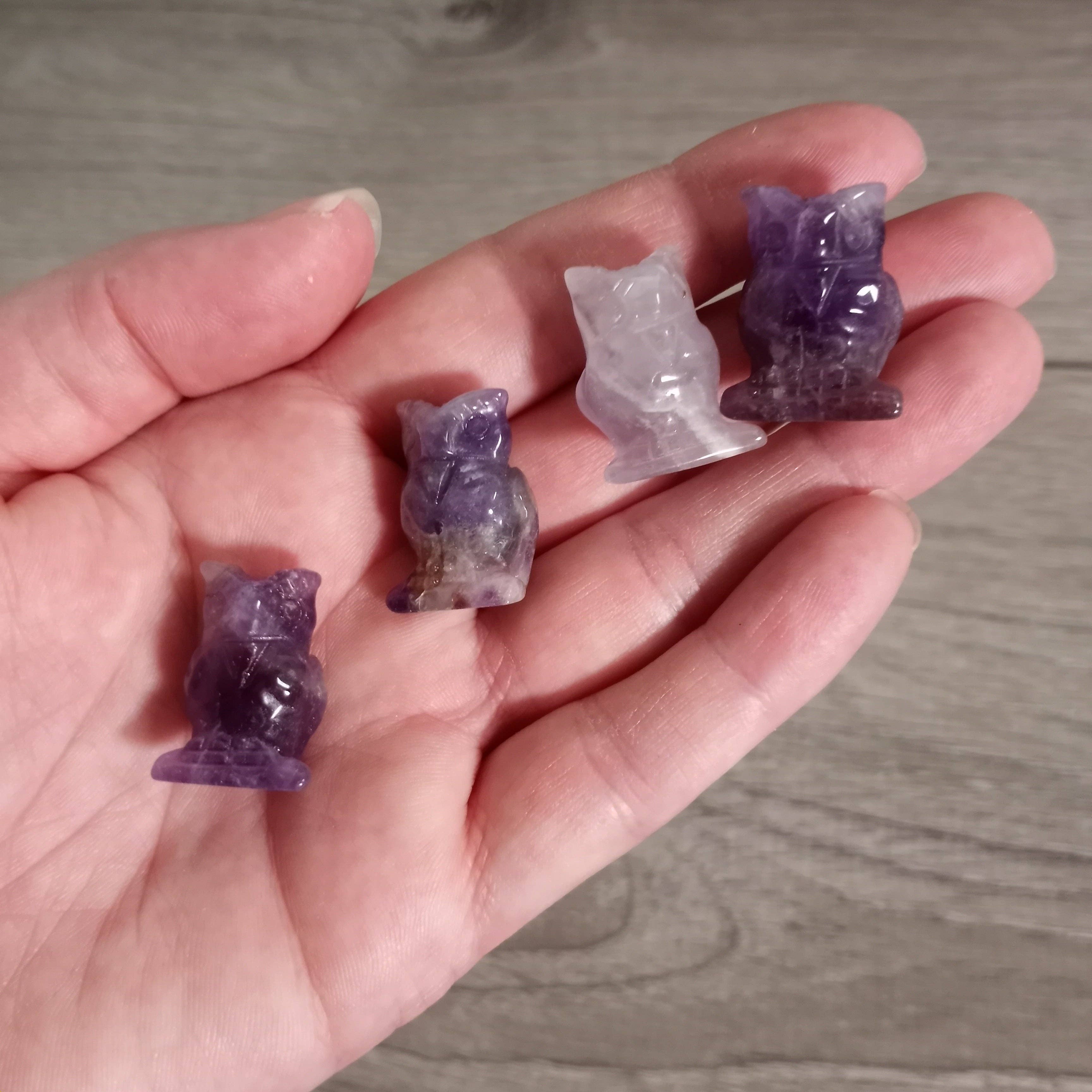 Keystone Crystals - Wholesale Decorative Figurine - Gemstone Owl Figurine – Small Crystal Owl Decor8