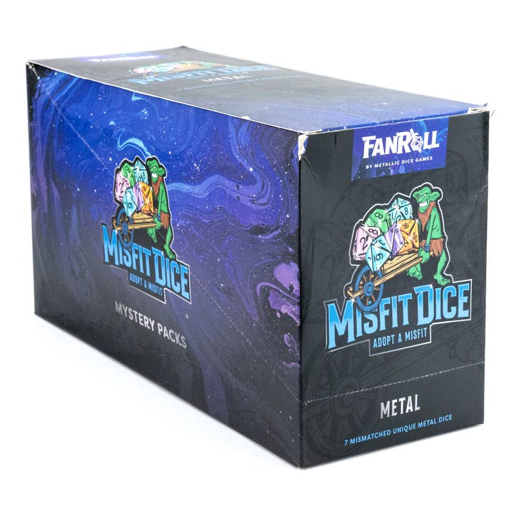 FanRoll by Metallic Dice Games - Wholesale Dice - NEW: Misfit Metal Dice Set: Adopt A Misfit (Blind Pack)2