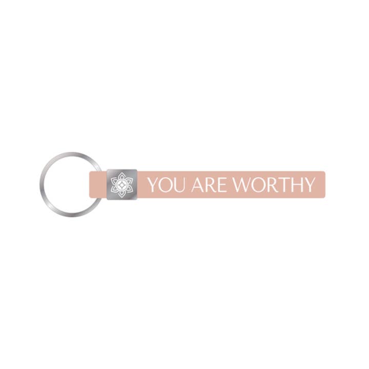 'You are Worthy' Keychain for wholesale by Future You Project®