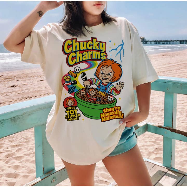 Chucky Charms Shirt, Horror Character, Movies Sweatshirt for wholesale by CVH DREAMY LTD