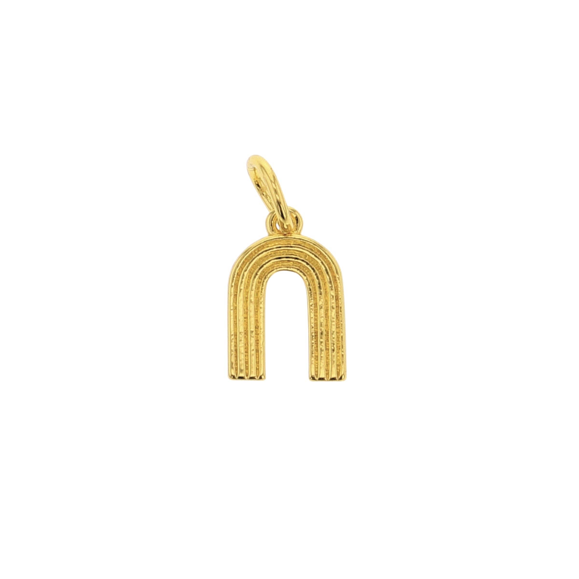 Lotus Jewelry Studio - Wholesale Individual Charm/Pendant - Metal Rainbow Charm