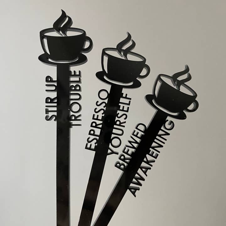 Remueurs à café pour la vente par Atomic Kraftworks