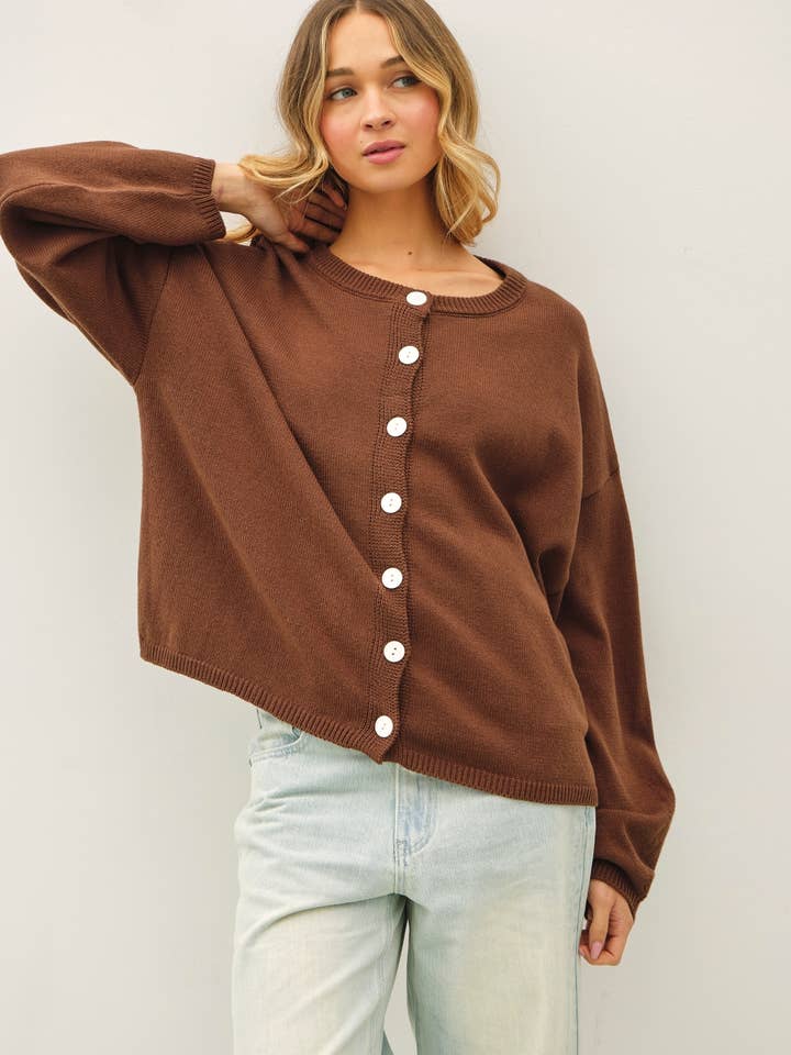 Cardigan en coton Juniper pour la vente par Things Between